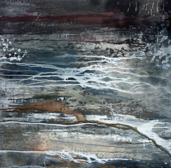 Click here to view Abstract 2017 - 1 by jo hyman art