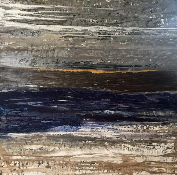 Click here to view Blue Abstract by jo hyman art